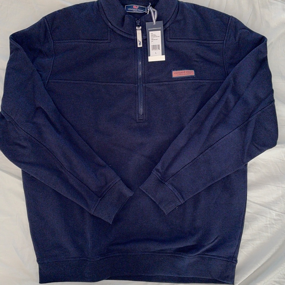 NWT Mens Vineyard Vines 1/4 Zip
